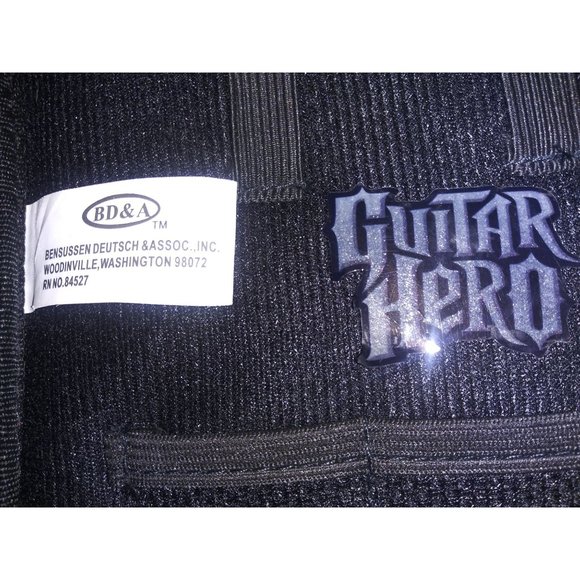 Guitar Hero On Tour Storage Case Nintendo DS RED Sparkle Travel Bag - Picture 4 of 8